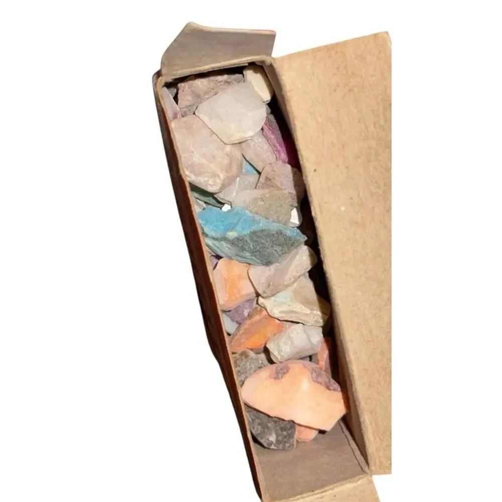 VTG Old Aquarium Pearlettes Pearl Chips Toledo Goldfish Company Box Flower Bulbs
